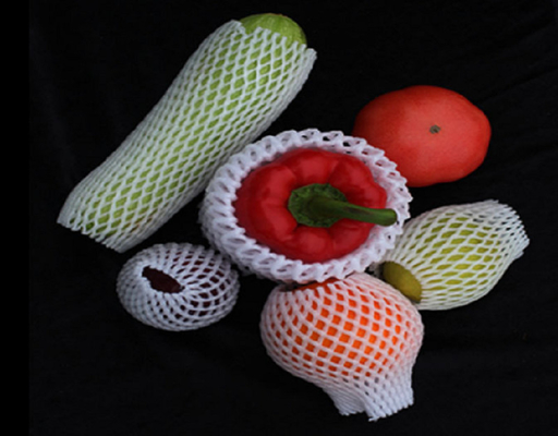 EPE Foam Net Sleeve For Fruit & Vegetable Packing